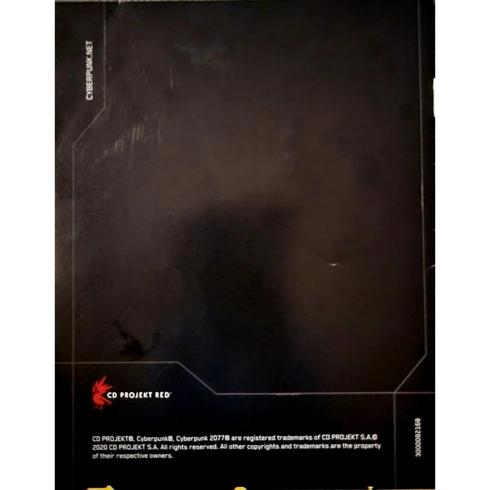 CYBERPUNK 2077 DAY ONE (Xbox One) CIB Inserts Map Postcards Stickers Compendium